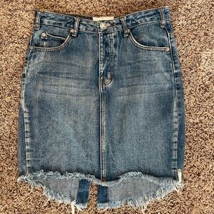 One Teaspoon Women’s Denim Skirt